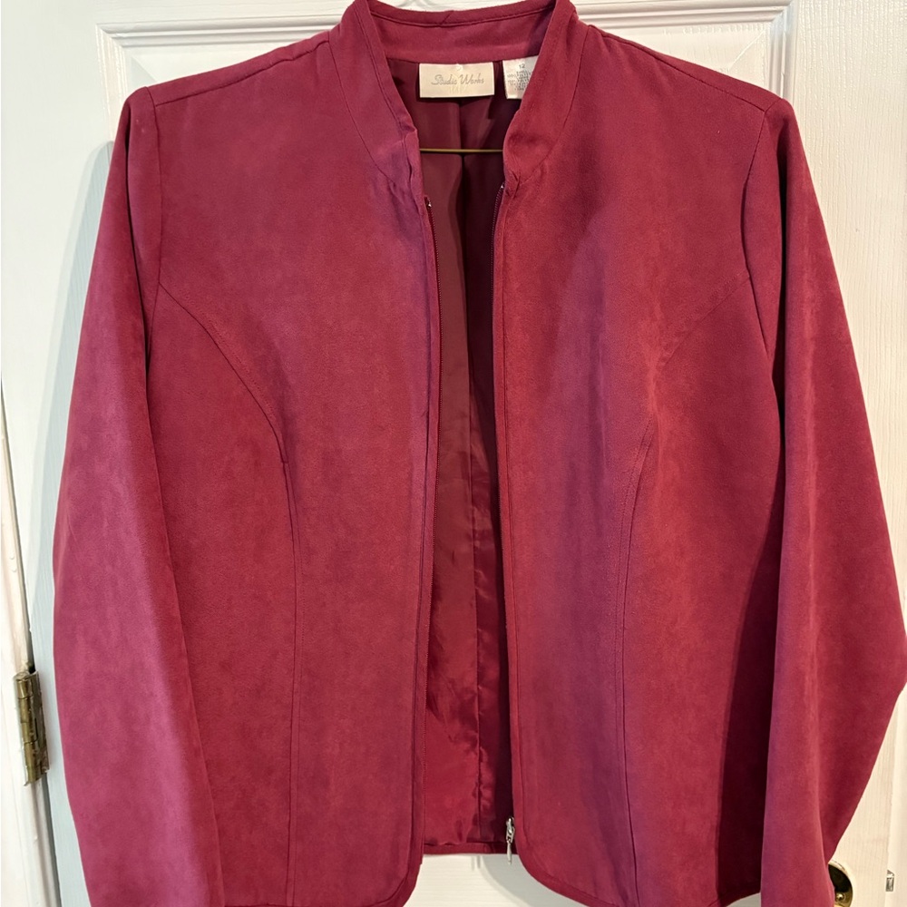 Studio Works Women's Raspberry Jacket - Picture 2 of 5